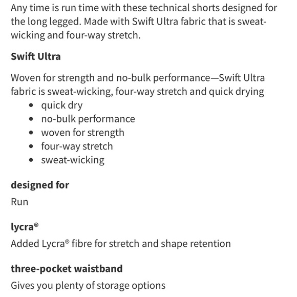 Lululemon Run Times Short (4-way stretch 4”) sz 12‎ - Picture 8 of 9